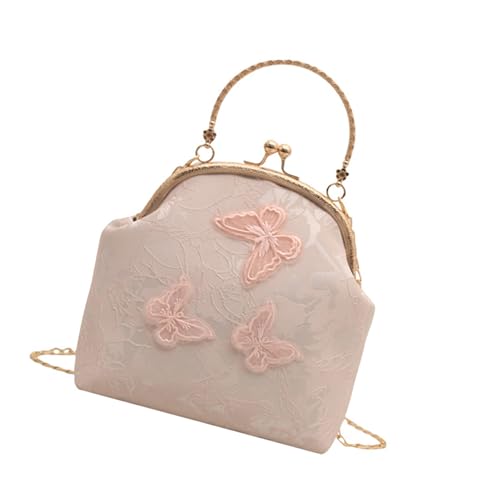 GKYQVE Schmetterlingstasche Für Frauen Chinese Crossbody Schulterpreis Elegante Abendmupplungen & Knödelbeutel Frauen Umhängetasche GKYQVE Schmetterlingstasche Für Frauen Chinese Crossbody Schulterpreis Elegante Abendmupplungen & Knödelbeutel Frauen Umhängetasche von GKYQVE