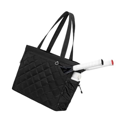 GKYQVE Sporthandtasche Tennisschläger Umhängetasche Tennis Getötete Taschen Für 2 Schläger Mit Wasserflaschenhalter Schuhfach Große Sporthandtasche von GKYQVE