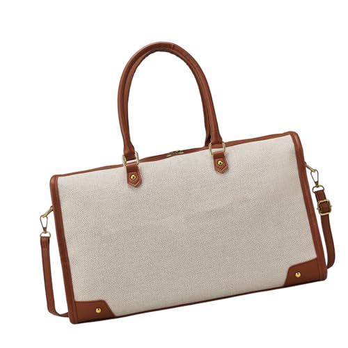 GKYQVE Sports Fitness Tasche Für Frauen Mädchen Reisen Reisetaschen Leichtes Gewicht An Wochenenden Wasserresistent Über Nacht Taschen Weekender Über Nacht von GKYQVE