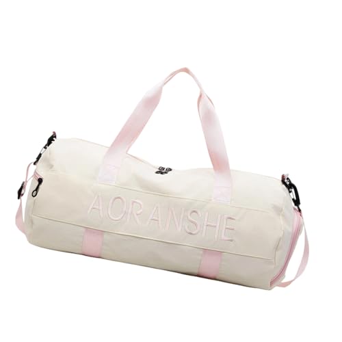 GKYQVE Sports Fitness Tasche Für Frauen Mädchen Reisen Reisetaschen Leichtes Gewicht An Wochenenden Wasserresistent Über Nachttaschen Schulter Schulter von GKYQVE