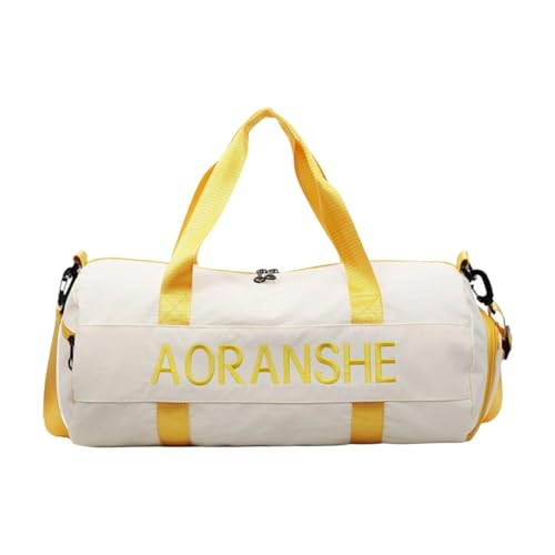 GKYQVE Sports Fitness Tasche Für Frauen Mädchen Reisen Reisetaschen Leichtes Gewicht An Wochenenden Wasserresistent Über Nachttaschen Schulter Schulter von GKYQVE