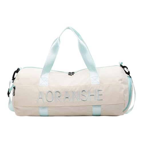 GKYQVE Sports Fitness Tasche Für Frauen Mädchen Reisen Reisetaschen Leichtes Gewicht An Wochenenden Wasserresistent Über Nachttaschen Schulter Schulter von GKYQVE
