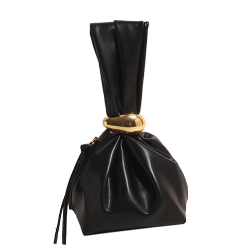 GKYQVE Stilvolle Abendtasche Für Frauen Mit Knotenbeutel Designs Und Tragbare Handtasche Geräumige Innenhandtaschen Retro von GKYQVE