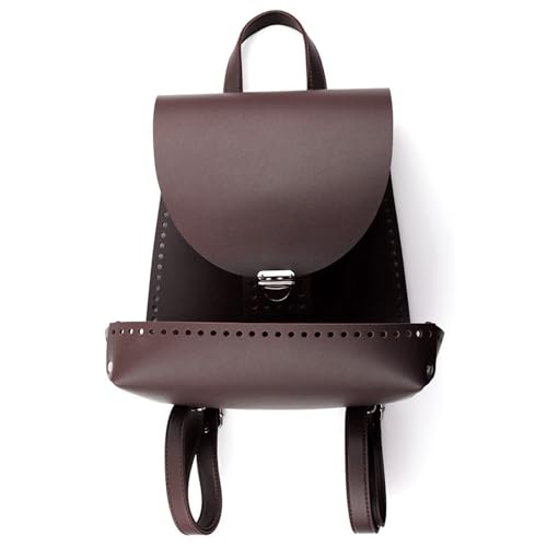 GKYQVE Stilvoller Weben Rucksack Essential PU Leder Daypack Back Bods Basteln Sie Bequeme Schultergurt Für Frauen Unisex Modeaccessoire von GKYQVE