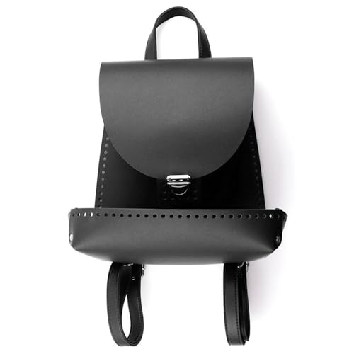 GKYQVE Stilvoller Weben Rucksack Essential PU Leder Daypack Back Bods Basteln Sie Bequeme Schultergurt Für Frauen Unisex Modeaccessoire von GKYQVE