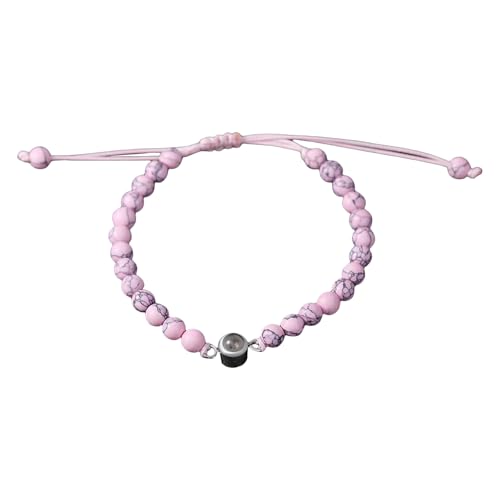 GKYQVE Stylish Crystals Projektionsarmband Zeigt DASS Ich Dich In 100 Sprachen Liebt. Tolle Geschenke Für Liebhaber Und Partner Tägliches Gebrauchsprojektionsarmband von GKYQVE
