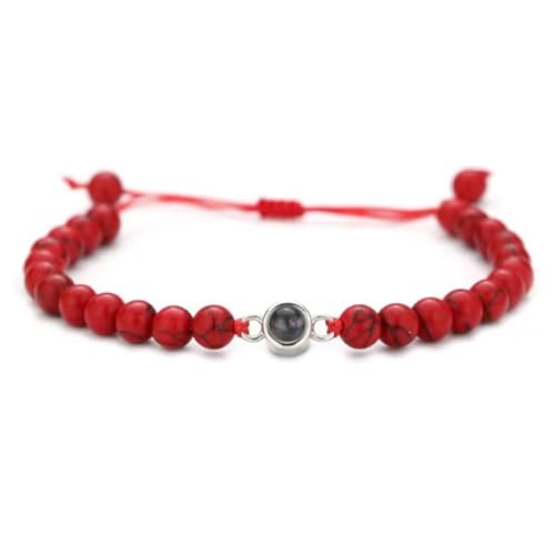 GKYQVE Stylish Crystals Projektionsarmband Zeigt DASS Ich Dich In 100 Sprachen Liebt. Tolle Geschenke Für Liebhaber Und Partner Tägliches Gebrauchsprojektionsarmband von GKYQVE