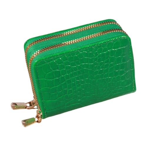 GKYQVE Stylish Ladies 'kompakte Geldbörse Mit Multi Card Aufbewahrung PU Leder Geprägtes Münzbaus Für Frauen Und Lady Secure Wallet von GKYQVE