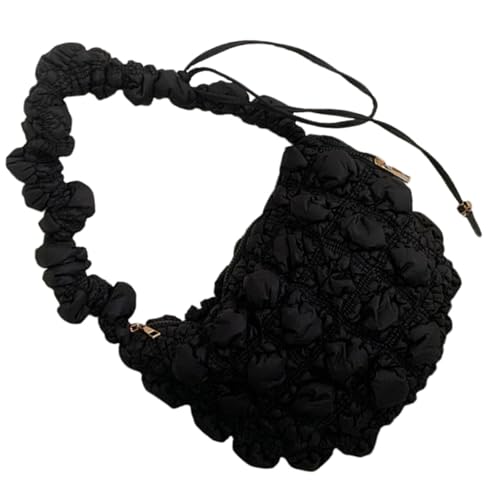 GKYQVE Stylish Puffer Crossbody Tasche Mit Verstellbarem Schultergurt Nylon Casual Satchel Für Reisen Und Alltagsnutz Unisex Messenger Bag von GKYQVE