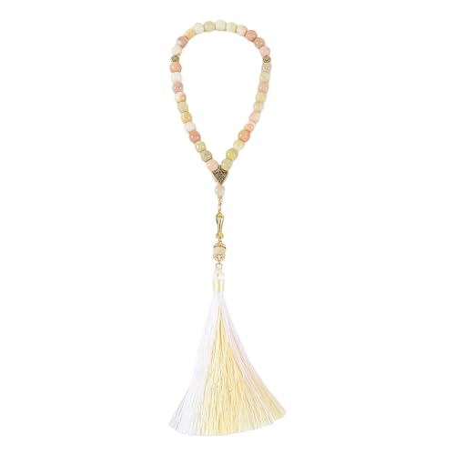 GKYQVE Traditionelle Muslime Gebetsperlen Mit Modernen Wendungen Buntes Quasten Designs Armband Für Spirituelle Und Modische Verwendung Bequemer Religiöser Verschleiß von GKYQVE