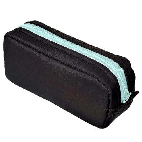 GKYQVE Tragbare Stiftbeutel School Bencil Organisatoren Große Kapazitätsfall Für Radiergummis Marker Schere Storage Bag Box Einfacher Stift Für Schulbüro von GKYQVE