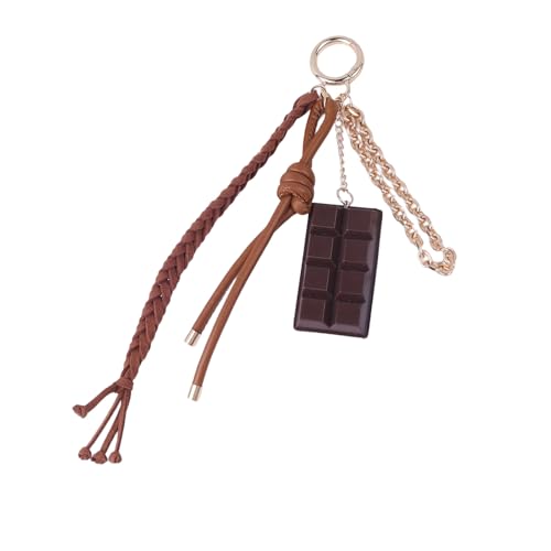 GKYQVE Trendy Bag Charme Schlüsselhalter Einzigartiger Geflochtener Schlüsselbundschlüsselende Handtasche Kreative Taschen Anhänger Für Frauen Männer Mehrzweck Rucksackschlüsselkette von GKYQVE