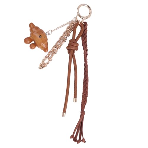 GKYQVE Trendy Bag Charme Schlüsselhalter Einzigartiger Geflochtener Schlüsselbundschlüsselende Handtasche Kreative Taschen Anhänger Für Frauen Männer Mehrzweck Rucksackschlüsselkette von GKYQVE