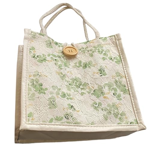 GKYQVE Trendy Japaner Inspirierte Stofftasche Süße Blumenhandtasche Für Tägliche Verwendung Handtasche Für Studenten Und Profis Multifunktionale Zubehörbeutel von GKYQVE