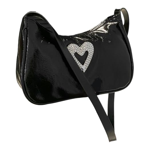 GKYQVE Umhängetasche Ästhetische Handtasche All Matching Crossbody Casual Messengers Trend Shopping Dating Dating Women Mode Schulter Ästhetischer Messenger Casual Crossbody Für Arbeit von GKYQVE