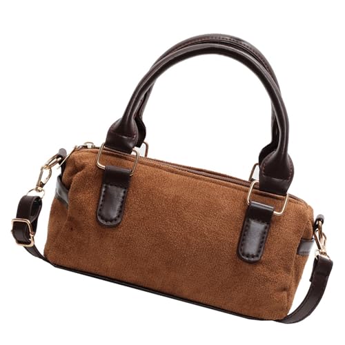 GKYQVE Umhängetasche Für Frauen Und Mädchen Mode Slouchy Handtasche Retro Top Tasche Arbeit Satchel Crossbody Tasche Casual Crossbody von GKYQVE