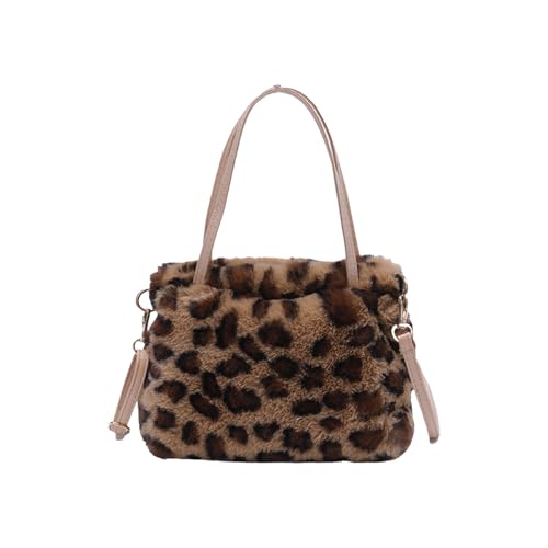 GKYQVE Umhängetaschen Für Frauen Plüsch Toted Handtaschen Minis Clutches Tasche Mit Reißverschluss Crossbody Bag Unterarmtasche Geschenke Umhängetaschen Für Frauen von GKYQVE