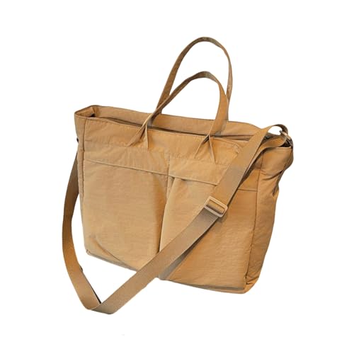 GKYQVE Unisex Nylon Umhängetasche Leichtes Spaicous Crossbody Satchel Mit Einstellbarem Riemen Für Tägliche Verwendung Von Reise Oder Arbeit Nylonbeutel von GKYQVE