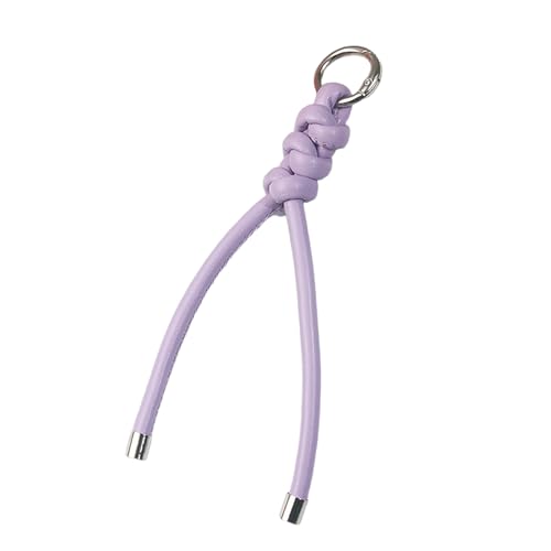 GKYQVE Vielseitig PU Lederseil Keyring Gurt Schlüsselbund Zubehör Tasche Anhänger Dekore Für Tasche Personalisierung Geflochten von GKYQVE