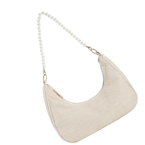 GKYQVE Zeitgenössische Umhängetasche Wiederverwendbares Baumwollwäsche Stoff Künstlerische Blumen Praktische Frauen Unterarm Taschen Baumwollwäsche Leinenbeutel von GKYQVE