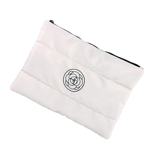 Gesteppte Make Up Beutel Kosmetische Beutel Gepolsterte Puffer Toildern Tasche Kamelien Blumenkupplungen Fall Ästhetischer Reisebehörer Frauen Kosmetik Gesteppte Make Up Beutel Kosmetische Beutel Gepolsterte Puffer Toildern Tasche Kamelien Blumenkupplungen Fall Ästhetischer Reisebehörer Frauen Kosmetik von GKYQVE