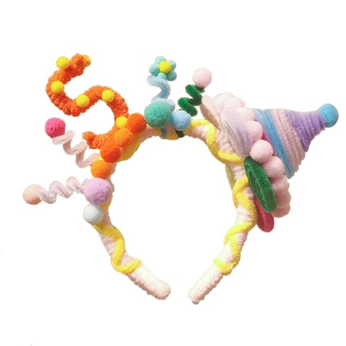 Haarreifen zum Waschen des Gesichts, schöne kreative Kopfbedeckung, einfacher Temperament-Haarreif für Hochzeiten und Feiern von GKYQVE