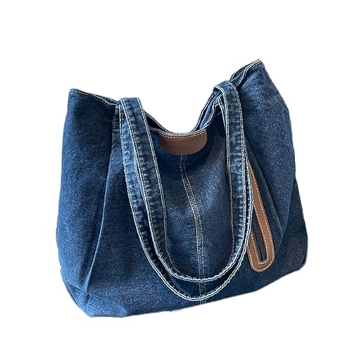 Jeans Mit Großer Kapazität Jeans Handtasche Für Fraueneinkaufstasche Freizeittaschen Praktische Schulter Für Den Täglichen Gebrauchkäufer von GKYQVE
