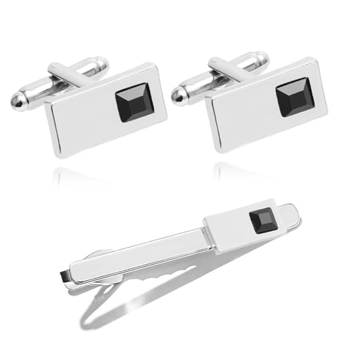 Männer Business Styles Krawattenclip Set Stylish Und Haltbarkeit Professioneller Krawattenclip Für Engagements Partys Haltbarkeitslegierungen von GKYQVE