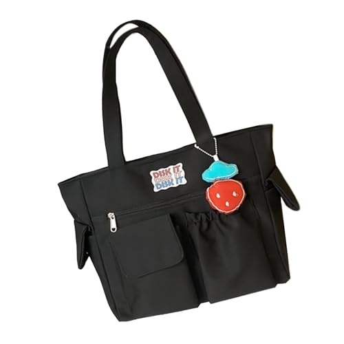 Mehrzweck Nylon Umhängetasche Mit Ausreichender Lagerung Und Organisationstaschen Reißverschluss Mit Großer Kapazität Handtasche Für Unisex Frauen Achselhöhlenbeutel von GKYQVE