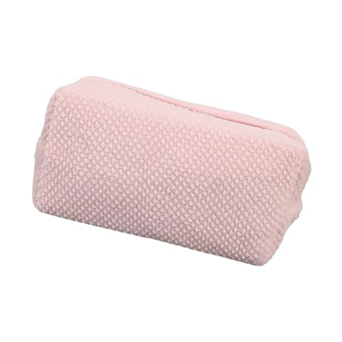 Mehrzweckstiftkoffer Großer Kapazität Plüsch Bleistiftkoffer Reißverschlussbeutel Make Up Tasche Für Mädchen Frauen Reisen Mehrkompartiment Organisatoren von GKYQVE