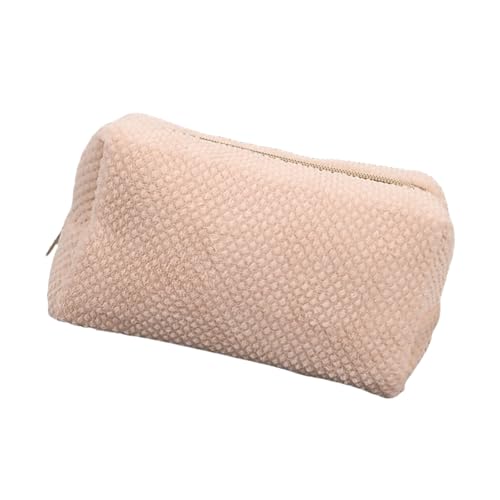 Mehrzweckstiftkoffer Großer Kapazität Plüsch Bleistiftkoffer Reißverschlussbeutel Make Up Tasche Für Mädchen Frauen Reisen Mehrkompartiment Organisatoren von GKYQVE