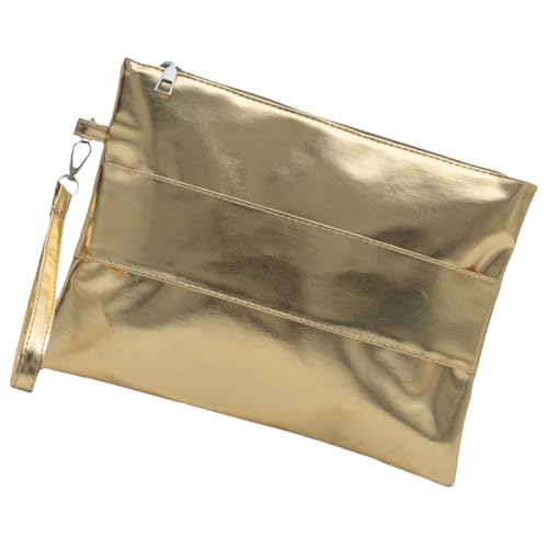 Mehrzweckumschlagkupplungsbeutel Mit Komfortablen Grip PU Leder Metallic Handtasche Geldbörse Für Partys Und Ungezwungenes Outfit Lässig Formeller Abend Clutch Tasche von GKYQVE