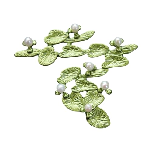Metal Brosch Pflanze Kleidung Schmuck Schmuck Accessoire Legierung Textur Angemessene Hemden Und Rucksack Desokrating Handgefertigter Pflanze Brosche von GKYQVE