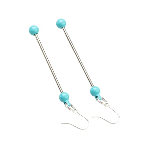 Metallperadierbare Ohrringe Blanks Für Perlen Diys Handwerk Ohrhänger Schmuck Charme Frauen Dangle Ohrringe Machen Bastelschmuck Vorräte von GKYQVE