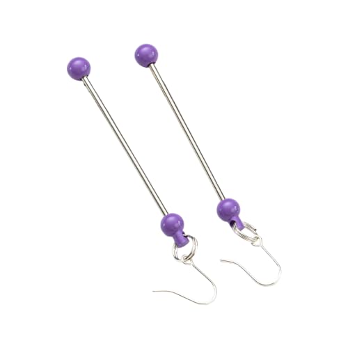 Metallperadierbare Ohrringe Blanks Für Perlen Diys Handwerk Ohrhänger Schmuck Charme Frauen Dangle Ohrringe Machen Bastelschmuck Vorräte von GKYQVE