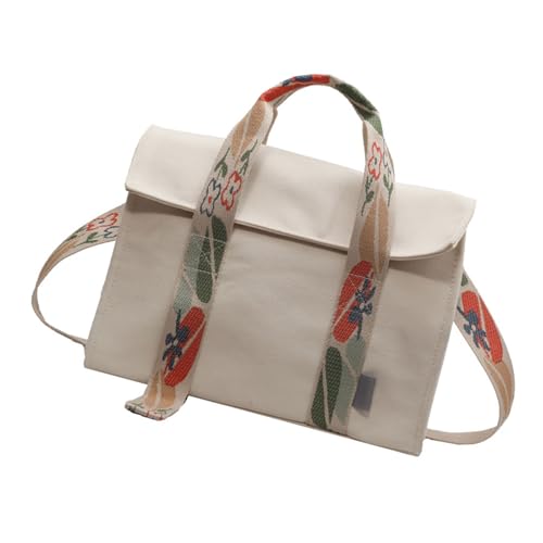 Mode Canvas Tasche Für Frauen Große Umhängetaschen Handtaschen Casual CrossbodySatchel Geldbörsen Für Arbeit Und Reisen Großer Umhängetaschen von GKYQVE