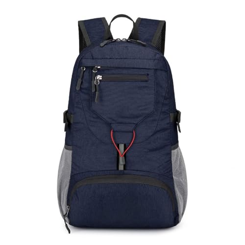 Mode Outdoor Reisewander Rucksack Für Frauen Und Männer Falten Große Kapazität Solid Color Laptop Daypack Camping von GKYQVE