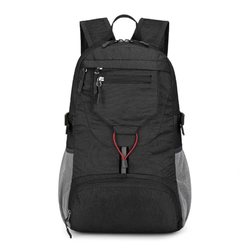 Mode Outdoor Reisewander Rucksack Für Frauen Und Männer Falten Große Kapazität Solid Color Laptop Daypack Camping von GKYQVE