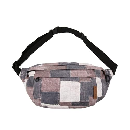 Mode Taillenbeutel Telefon Crossbody Banana Pack Truhe Mit Verstellbarem Gurtgürtel Für Frauen Mädchen Denims Gürtel Für Frauen Mädchen Brust Bananenpackung Telefon von GKYQVE