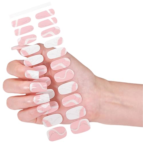 Modegelägel Voll Cover Elegant Eye Effeffekt Einfache Anwendung Maniküre Selbstkleber Nägel Aufkleber Für Frauen Mode Nagel Trends von GKYQVE