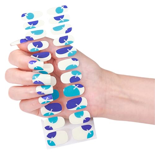 Modegelägel Voll Cover Elegant Eye Effeffekt Einfache Anwendung Maniküre Selbstkleber Nägel Aufkleber Für Frauen Mode Nagel Trends von GKYQVE