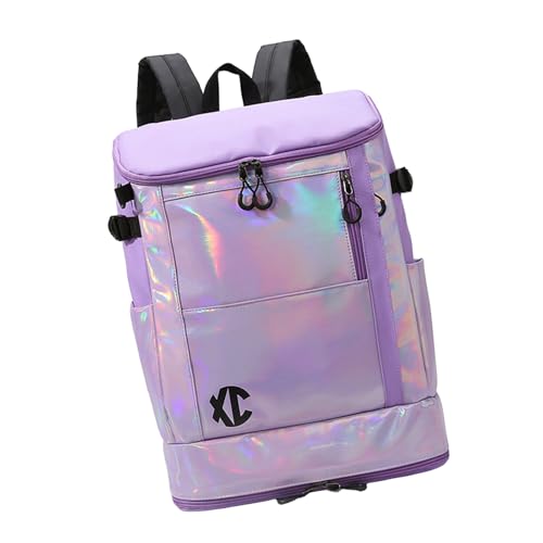 Moderner Sport Rucksack Für Tennis Badminton Ausrüstung Großer Hauptfach Wasserdichte Oxfords Praktische Seitenzugriffstaschen Seitentaschen Sport Rucksack von GKYQVE