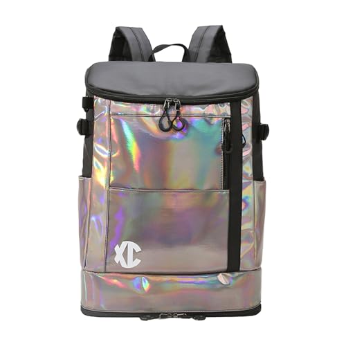 Moderner Sport Rucksack Für Tennis Badminton Ausrüstung Großer Hauptfach Wasserdichte Oxfords Praktische Seitenzugriffstaschen Seitentaschen Sport Rucksack von GKYQVE