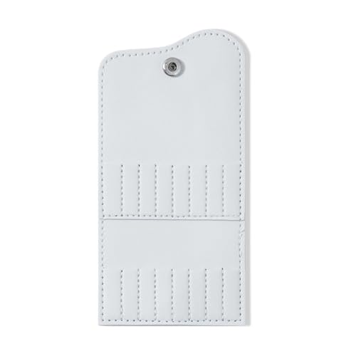 Nägel Bohrer Zubehör Speicher Wasserdichte PU Bag Schnellzugriff Schnappschloss Multifunktional 20 Einheitenkapazität Organisatoren Schnell Open Nail Tool Organizer Für Techniker von GKYQVE