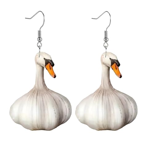 Niedliche Ente Dangle Ohrringe Accessoire Auffällige Ohrhaken Ergänzung Für Tägliche Verschleißdates Partys Hook Haken von GKYQVE