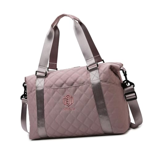 GKYQVE Nylon Reisehandtasche Für Damen Geräumige Duffle Tasche Freizeitumhängentasche Mit Organisationsfächern Business Trip Handtasche von GKYQVE