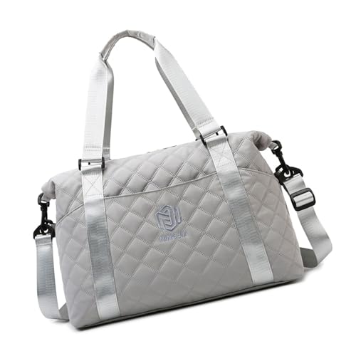 GKYQVE Nylon Reisehandtasche Für Damen Geräumige Duffle Tasche Freizeitumhängentasche Mit Organisationsfächern Business Trip Handtasche von GKYQVE