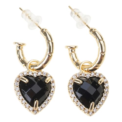 Raffinierte Schwarze Gold Herzohrringe Elegant Schwarz Gold Herzohrringe Stylisches Ohr Baumeln Für Einen Hauch Von Eleganzen Trendige Frauenzubehör Raffinierte Schwarze Gold Herzohrringe Elegant Schwarz Gold Herzohrringe Stylisches Ohr Baumeln Für Einen Hauch Von Eleganzen Trendige Frauenzubehör von GKYQVE