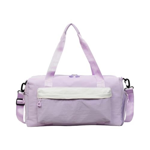Reise Tasche Für Frauen Faltbare Fitnessstudio Wochenenden Mit Schultergurt Leicht Über Nacht Geschenke Weekender von GKYQVE