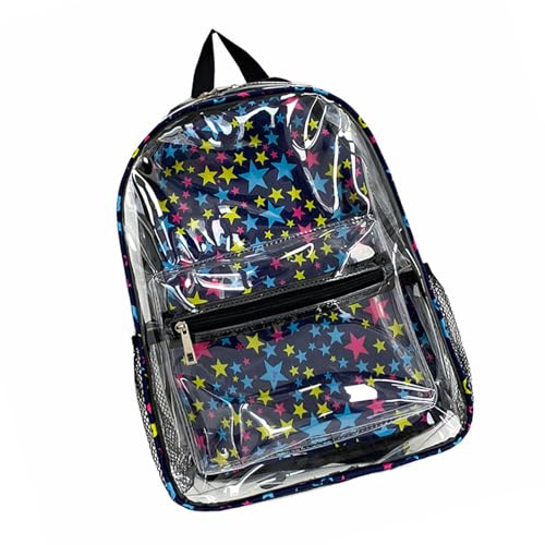 Schultasche Mit Großer Kapazität Für Teenager Klare PVC Buchbeutel Laptop Rucksack Mehrere Taschen Für Die Schule Und Tägliche Verwendung Von Jungen Girls Schoolbag von GKYQVE